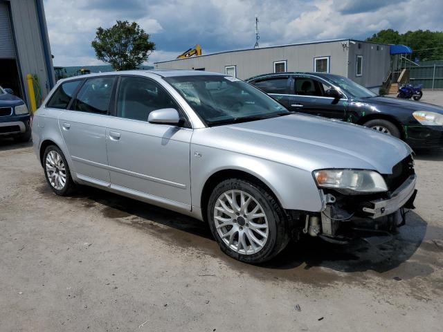 WAUKF78E08A167591 - 2008 AUDI A4 2.0T AVANT QUATTRO SILVER photo 4