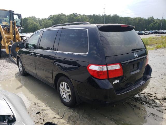 5FNRL38747B136922 - 2007 HONDA ODYSSEY EXL BLACK photo 2