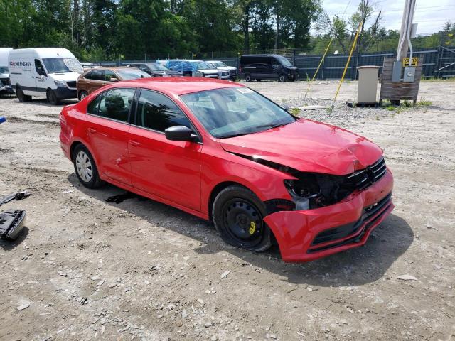 3VW2K7AJ0FM343090 - 2015 VOLKSWAGEN JETTA BASE 红色 照片 4