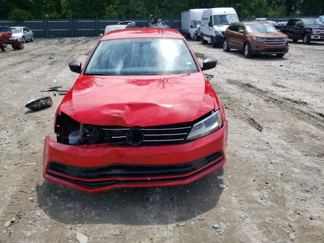3VW2K7AJ0FM343090 - 2015 VOLKSWAGEN JETTA BASE 红色 照片 5