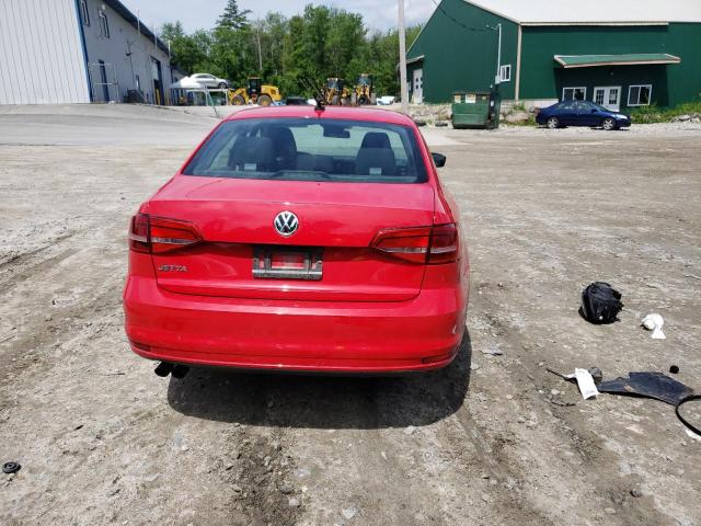 3VW2K7AJ0FM343090 - 2015 VOLKSWAGEN JETTA BASE 红色 照片 6
