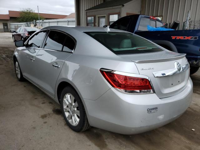 1G4GB5ER4CF213267 - 2012 BUICK LACROSSE CONVENIENCE SILVER photo 2