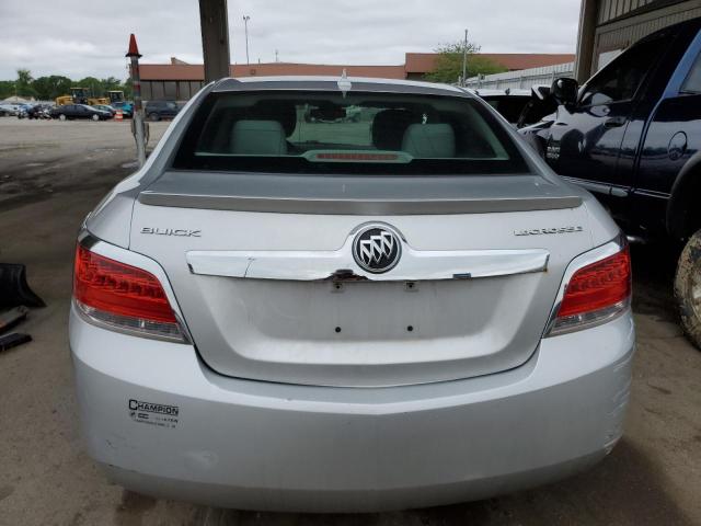 1G4GB5ER4CF213267 - 2012 BUICK LACROSSE CONVENIENCE SILVER photo 6
