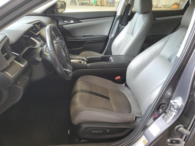 JHMFC1F70JX028108 - 2018 HONDA CIVIC EXL ნაცრისფერი ფოტო 7