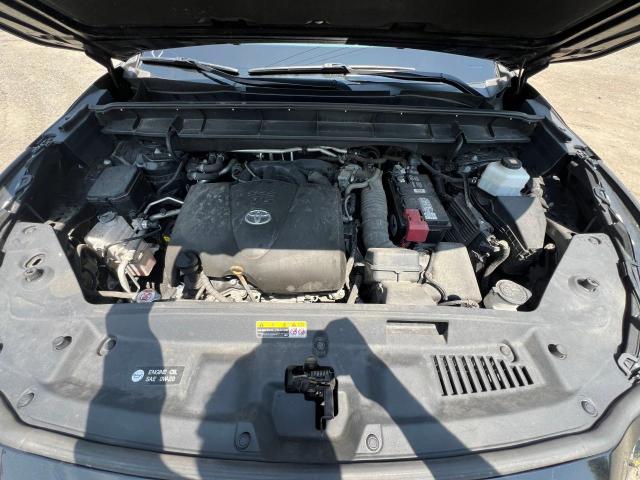 5TDGZRBH3LS023740 - 2020 TOYOTA HIGHLANDER XLE BLACK photo 7