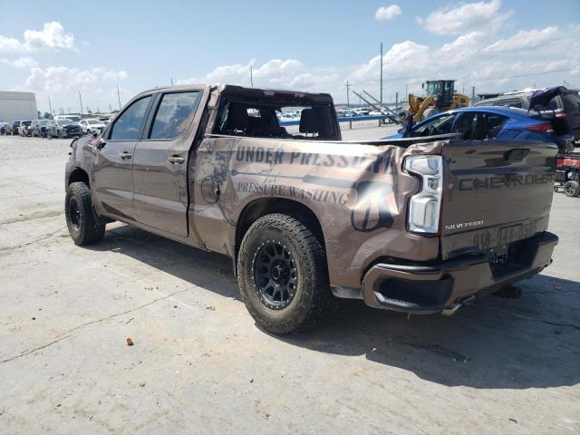 3GCUYEED1KG264359 - 2019 CHEVROLET SILVERADO K1500 RST BROWN photo 2