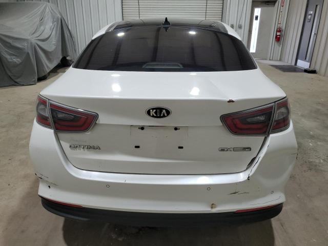 KNAGN4AD5G5094380 - 2016 KIA OPTIMA HYBRID WHITE photo 6