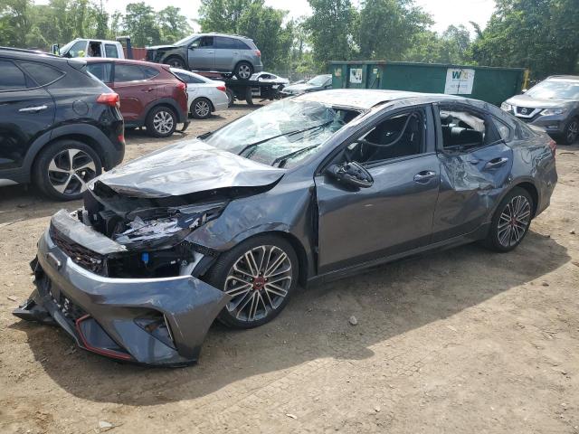 3KPF44AC5PE607317 - 2023 KIA FORTE GT GRAY photo 1