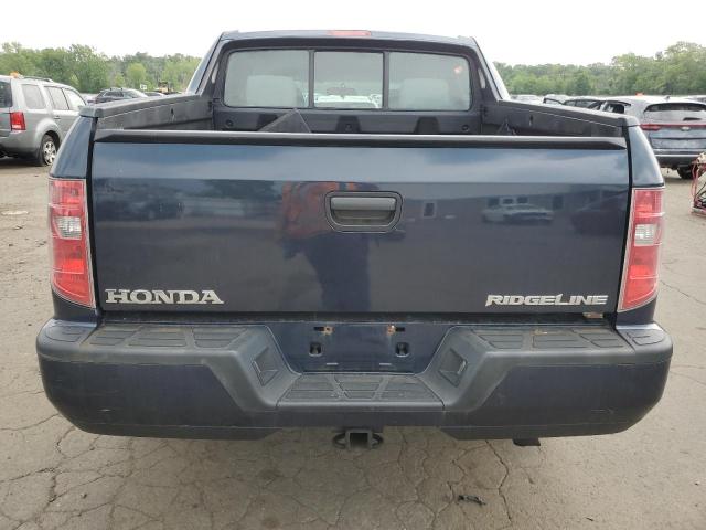 5FPYK16239B108419 - 2009 HONDA RIDGELINE RT BLUE photo 6