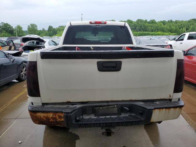 3GTRKUEA3AG240652 - 2010 GMC SIERRA K1500 SL WHITE photo 6