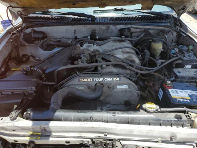 4TASN92N8YZ662743 - 2000 TOYOTA TACOMA XTRACAB PRERUNNER 银色 照片 11