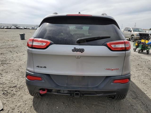 1C4PJMBS6EW159174 - 2014 JEEP CHEROKEE TRAILHAWK GRAY photo 6