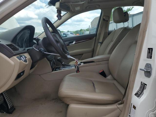 WDDGF81X29R061694 - 2009 MERCEDES-BENZ C 300 4MATIC WHITE photo 7