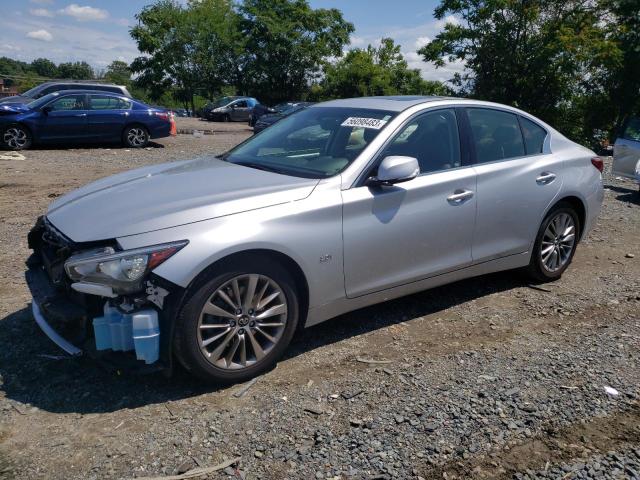 JN1EV7AR3LM255447 - 2020 INFINITI Q50 PURE SILVER photo 1