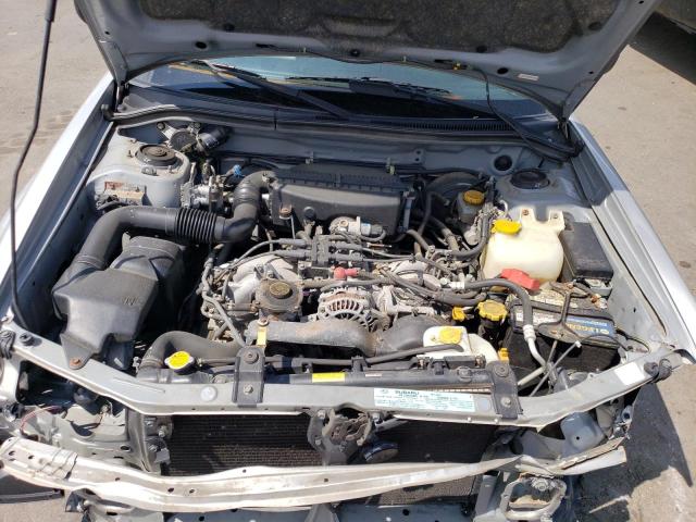 JF1SF6552YH714214 - 2000 SUBARU FORESTER S SILVER photo 11