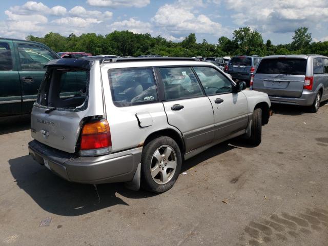JF1SF6552YH714214 - 2000 SUBARU FORESTER S SILVER photo 3