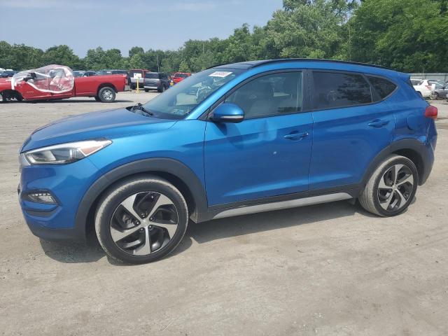 KM8J3CA20JU791732 - 2018 HYUNDAI TUCSON VALUE BLUE photo 1