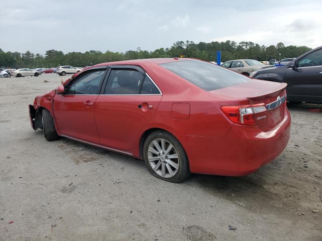 4T4BF1FK3CR221936 - 2012 TOYOTA CAMRY BASE RED photo 2
