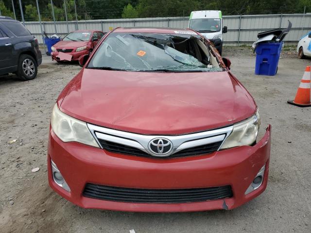 4T4BF1FK3CR221936 - 2012 TOYOTA CAMRY BASE RED photo 5