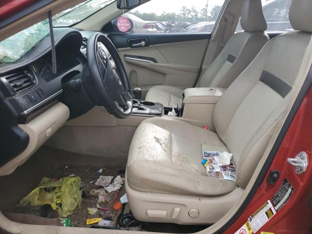4T4BF1FK3CR221936 - 2012 TOYOTA CAMRY BASE RED photo 7