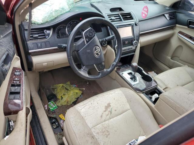 4T4BF1FK3CR221936 - 2012 TOYOTA CAMRY BASE RED photo 8