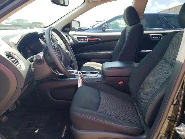 5N1DR2MNXKC644594 - 2019 NISSAN PATHFINDER S BLACK photo 7