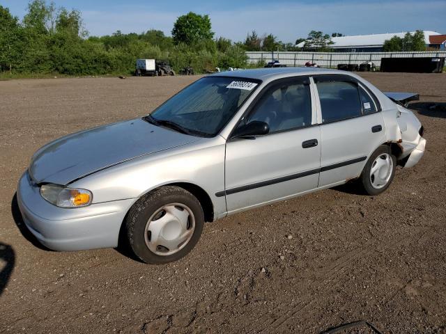 1Y1SK52872Z413076 - 2002 CHEVROLET GEO PRIZM BASE SILVER photo 1