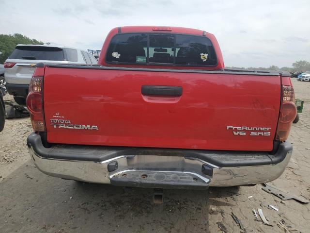 3TMJU62N77M048283 - 2007 TOYOTA TACOMA DOUBLE CAB PRERUNNER RED photo 6
