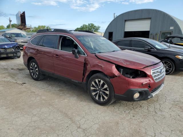 4S4BSBNC6G3305640 - 2016 SUBARU OUTBACK 2.5I LIMITED BURGUNDY photo 4