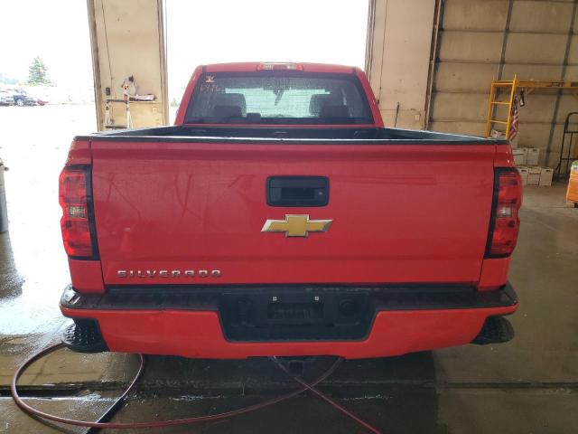 1GCVKPEH8JZ376496 - 2018 CHEVROLET SILVERADO K1500 CUSTOM RED photo 6