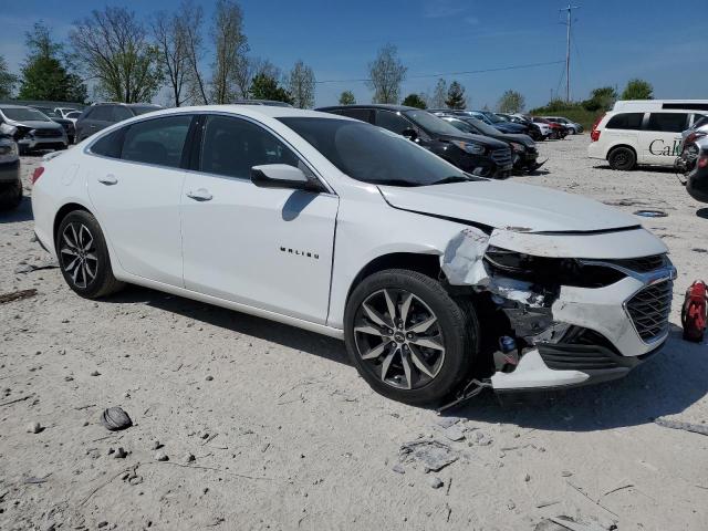 1G1ZG5ST4MF041038 - 2021 CHEVROLET MALIBU RS WHITE photo 4