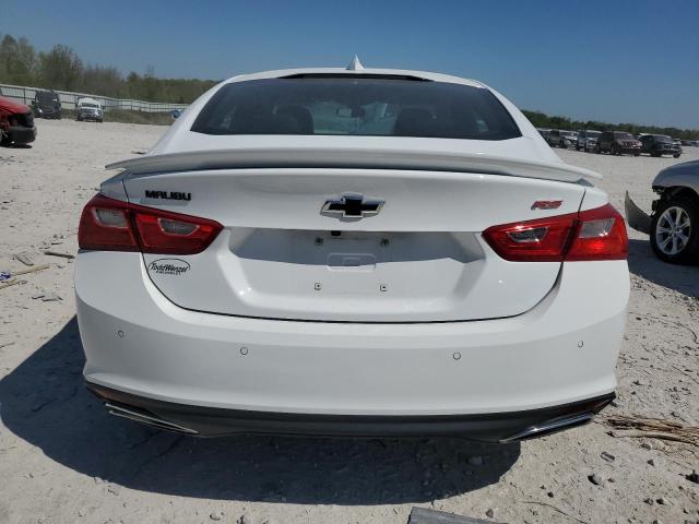 1G1ZG5ST4MF041038 - 2021 CHEVROLET MALIBU RS WHITE photo 6
