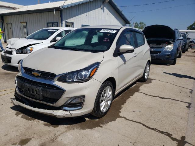 KL8CD6SA4LC418227 - 2020 CHEVROLET SPARK 1LT CREAM photo 1