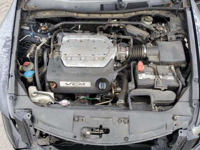 1HGCP36848A008875 - 2008 HONDA ACCORD EXL BLACK photo 11