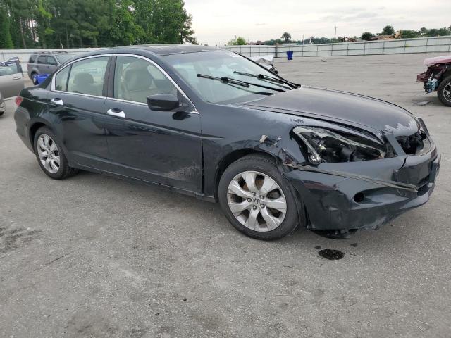 1HGCP36848A008875 - 2008 HONDA ACCORD EXL BLACK photo 4