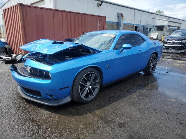 2C3CDZFJ6GH284282 - 2016 DODGE CHALLENGER R/T SCAT PACK BLUE photo 1