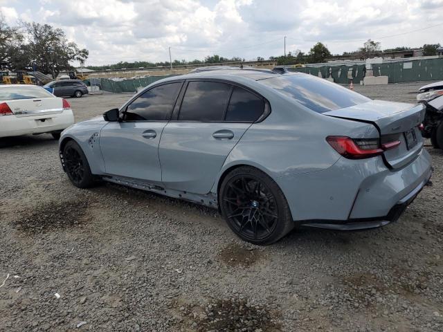WBS43AY08RFT30099 - 2024 BMW M3 COMPETITION ნაცრისფერი ფოტო 2