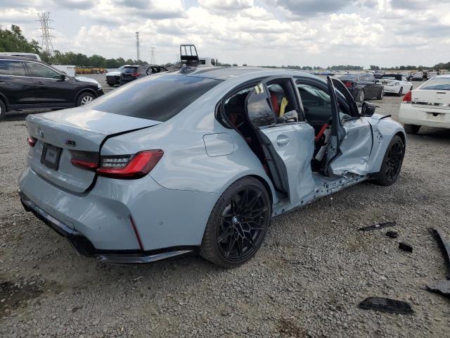 WBS43AY08RFT30099 - 2024 BMW M3 COMPETITION ნაცრისფერი ფოტო 3