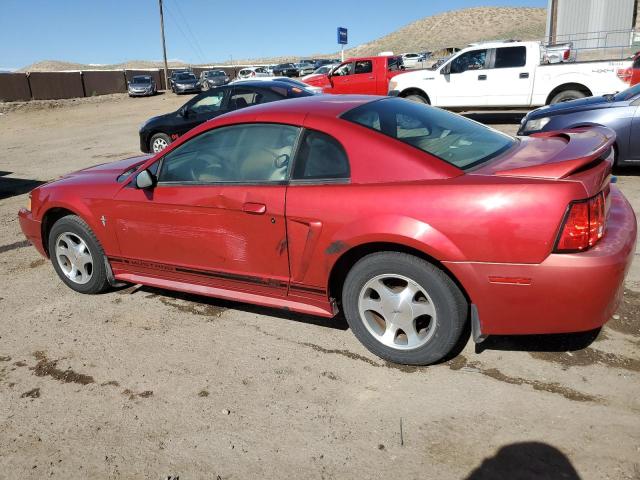 1FAFP4049YF292102 - 2000 FORD MUSTANG RED photo 2