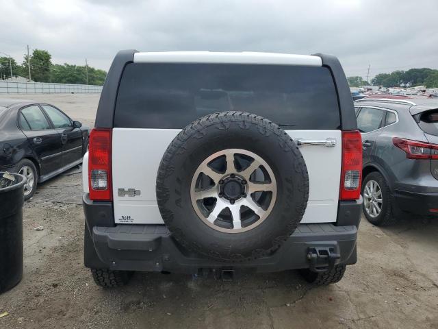 5GTMNJEE4A8116925 - 2010 HUMMER H3 LUXURY WHITE photo 6