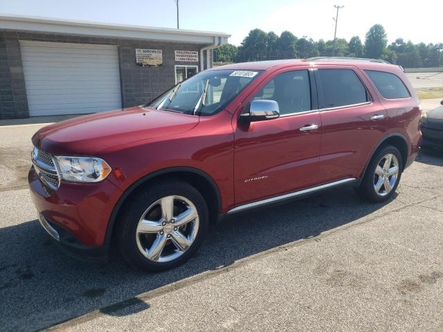 1D4SD5GT5BC592493 - 2011 DODGE DURANGO CITADEL RED photo 1