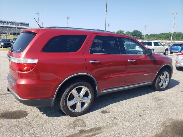 1D4SD5GT5BC592493 - 2011 DODGE DURANGO CITADEL RED photo 3