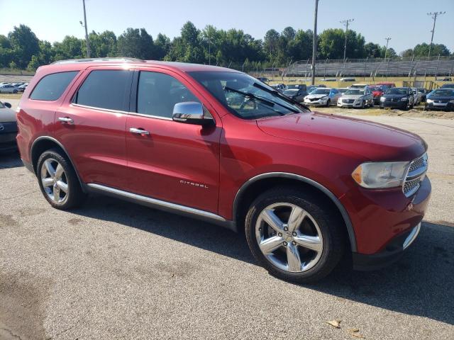 1D4SD5GT5BC592493 - 2011 DODGE DURANGO CITADEL RED photo 4