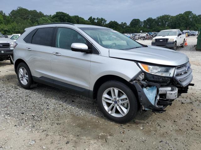 2FMTK3J95FBB24922 - 2015 FORD EDGE SEL SILVER photo 4