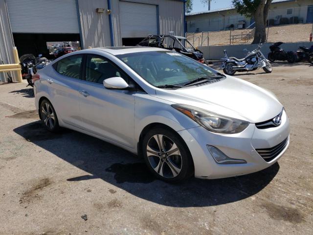 KMHDH4AH3FU232949 - 2015 HYUNDAI ELANTRA SE SILVER photo 4