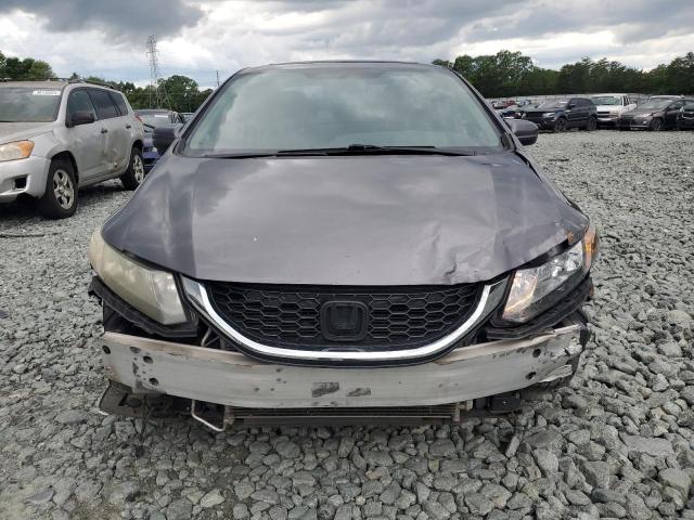 2HGFB2F95FH520920 - 2015 HONDA CIVIC EXL ნაცრისფერი ფოტო 5