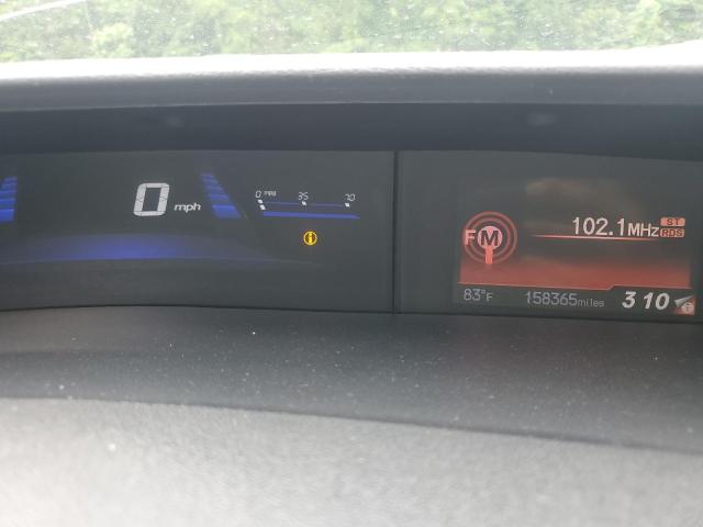 2HGFB2F95FH520920 - 2015 HONDA CIVIC EXL ნაცრისფერი ფოტო 9