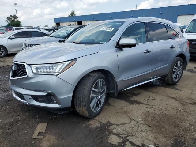 5FRYD4H82HB027060 - 2017 ACURA MDX ADVANCE SILVER photo 1