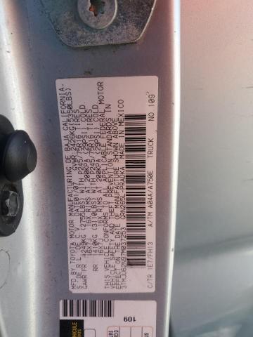3TMJU62N97M037253 - 2007 TOYOTA TACOMA DOUBLE CAB PRERUNNER SILVER photo 12