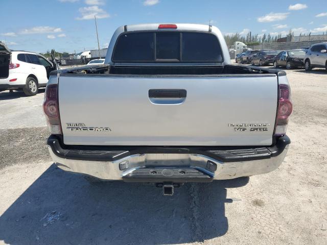 3TMJU62N97M037253 - 2007 TOYOTA TACOMA DOUBLE CAB PRERUNNER SILVER photo 6